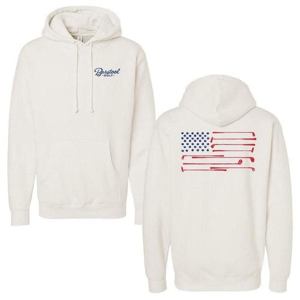 Barstool Sports Golf Flag Hoodie Size XL Pullover Streetwear